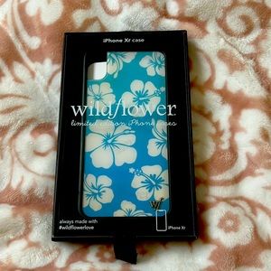 Wildflower Blue Hibiscus iPhone XR Case